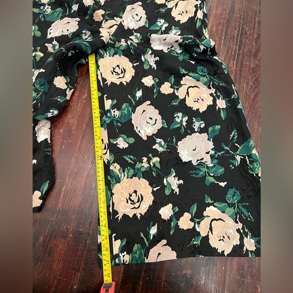 NWT Club Monaco Silk and Wool Floral wide leg Jumpsuit - Picture 3 of 12